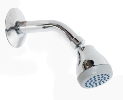 Kindle Overhead Shower complete Set with Round Shower Arm (Chrome Finish) Shower Head