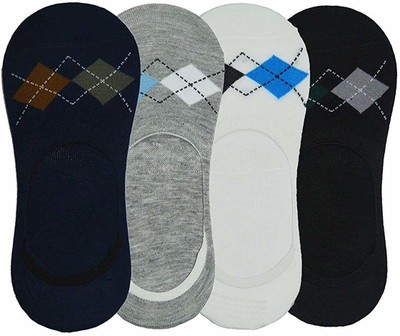 ADIMANI Men & Women Argyle Low Cut(Pack of 4)
