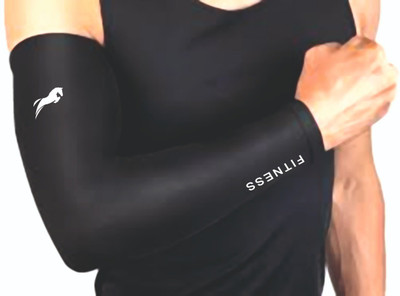 Just Rider Arm Sleeve Elbow Support(Black)