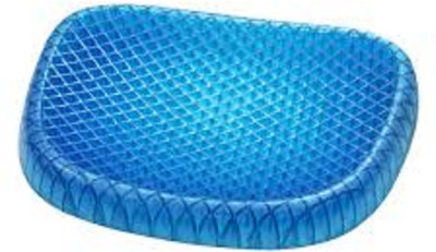 ND BROTHERS Cushion Memory Seat Pillow with Non-Slip Lumbar Support Back / Lumbar Support(Blue)