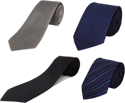 FashMade Printed Tie(Pack of 4)