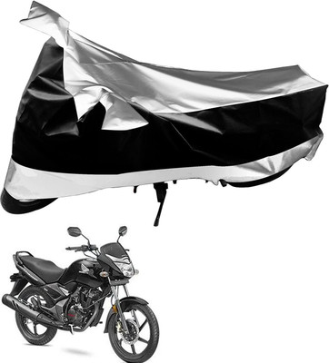 SHOOLIN Waterproof Two Wheeler Cover for Honda(CB Twister, Black, Silver)