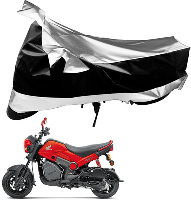 SHOOLIN Waterproof Two Wheeler Cover for Honda(Livo, Black, Silver)