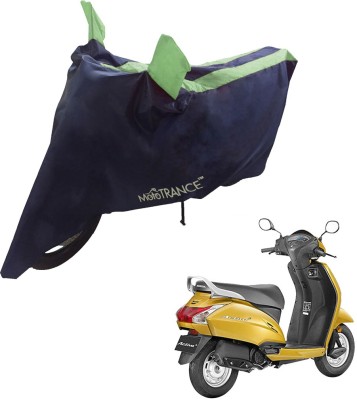 MOTOTRANCE Two Wheeler Cover for Honda(Activa 5G, Blue, Green)