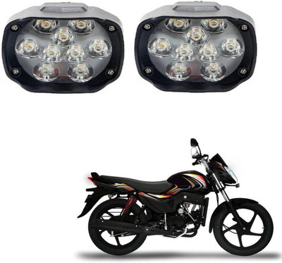 BRPEARl 9 LED Transformer Bumble Bee Style Bike Fog Light Lamp For Aqla 250 Headlight Motorbike LED for Hyosung (12 V, 15 W)(Aquila 250, Pack of 2)