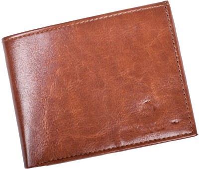 SKKFASHION Men Casual Brown Artificial Leather Wallet(3 Card Slots)