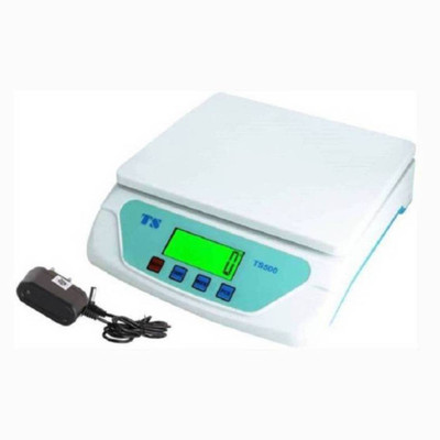 NIVAYO Auto Backlight Electronic TS-500 BH-1749-G5N Platinum Weighing Scale(White, Multicolor)