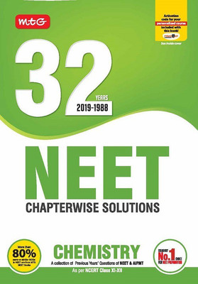 32 Years Neet-Aipmt Chapterwise Solutions - Chemistry 2019(English, Paperback, unknown)