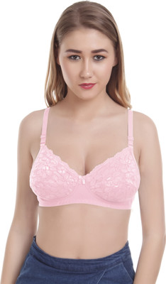Alishan Fancy Women T-Shirt Non Padded Bra(Multicolor)