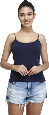 TT Casual Solid Women Blue Top