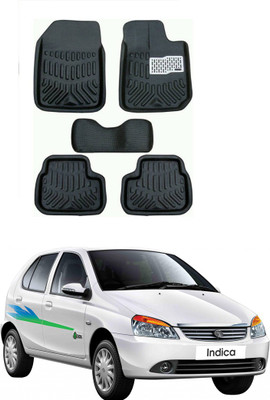 AYW Plastic 3D Mat For  Tata Indica(Black)