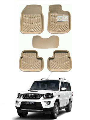 EIAC Plastic 3D Mat For  Mahindra New Scorpio(Beige)