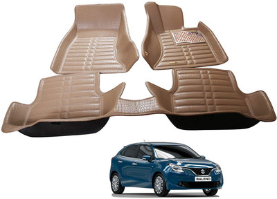 AYW Plastic 5D Mat For  Maruti Suzuki Baleno(Beige)
