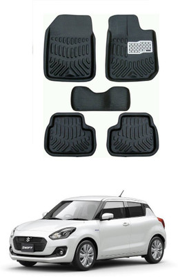 EIAC Plastic 3D Mat For  Maruti Suzuki New Swift(Black)