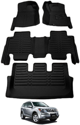 AYW Plastic 5D Mat For  Mahindra XUV(Black)
