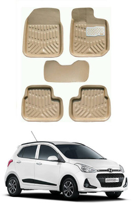AYW Plastic 3D Mat For  Hyundai i10 Active(Beige)