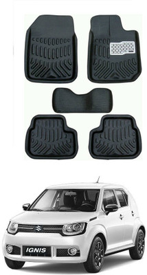 AYW Plastic 3D Mat For  Maruti Suzuki Ignis(Black)