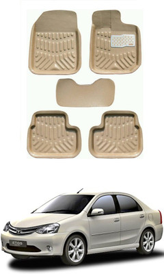 EIAC Plastic 3D Mat For  Toyota Etios(Beige)