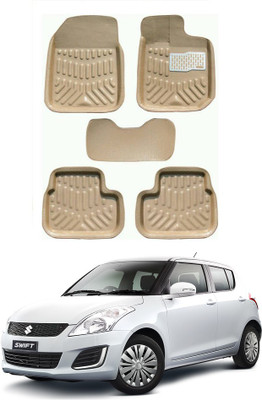 MATIES Plastic 3D Mat For  Maruti Suzuki Swift(Beige)