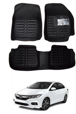EIAC Rubber, Plastic 5D Mat For  Honda New City(Black)