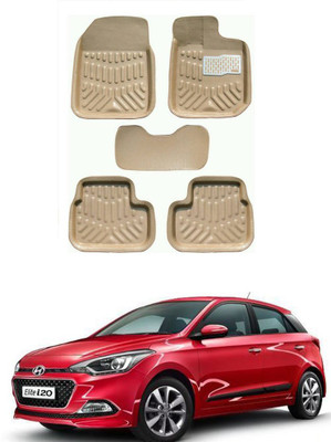 AYW Plastic 3D Mat For  Hyundai i10(Beige)