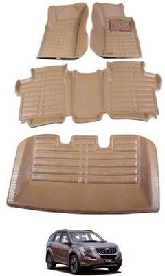 AYW Plastic 5D Mat For  Mahindra XUV 500(Beige)