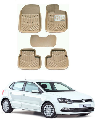 AYW Plastic 3D Mat For  Volkswagen Polo Cross(Beige)