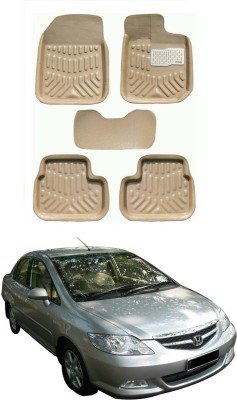 MATIES Plastic 3D Mat For  Honda City ZX(Beige)