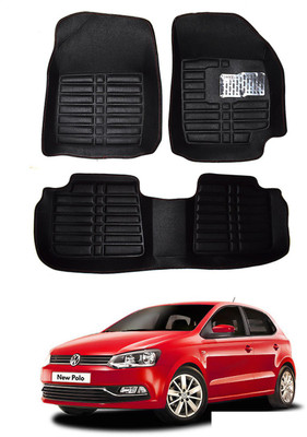AYW Plastic 5D Mat For  Volkswagen Polo Exquisite(Black)
