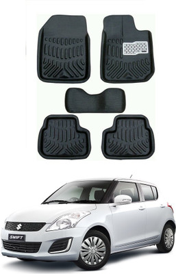EIAC Plastic 3D Mat For  Maruti Suzuki Swift(Black)
