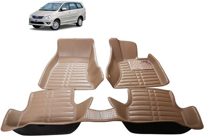 AYW Plastic 5D Mat For  Toyota Innova(Beige)