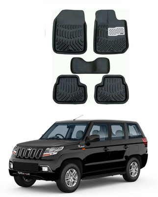 AYW Plastic 3D Mat For  Mahindra TUV 100(Black)