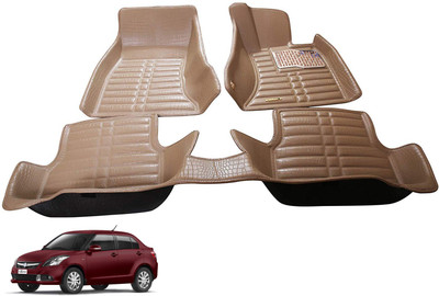 AYW Plastic 5D Mat For  Maruti Suzuki Swift Dzire(Beige)
