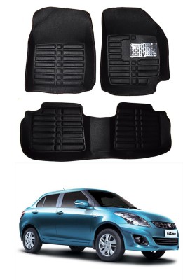 MATIES Plastic, Rubber 5D Mat For  Maruti Suzuki Swift Dzire(Black)