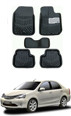 AYW Plastic 3D Mat For  Toyota Etios(Black)