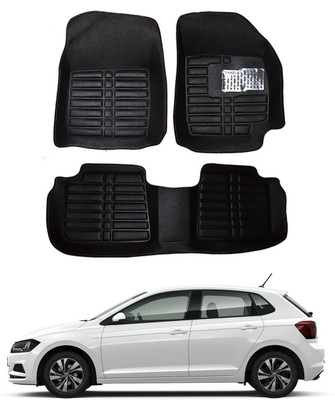 AYW Plastic 5D Mat For  Volkswagen Polo(Black)