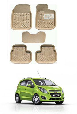EIAC Plastic 3D Mat For  Chevrolet Beat(Beige)