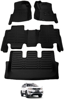 AYW Plastic 5D Mat For  Toyota Fortuner Old(Black)