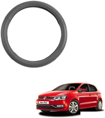 AYW Steering Cover For Volkswagen Polo GT(Grey, Leather)