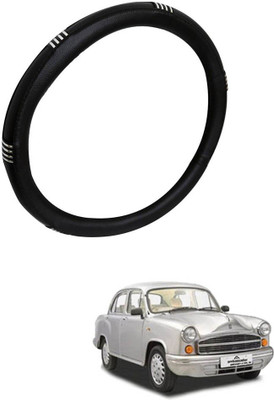 AYW Steering Cover For HM Ambassador 2.0D(Chrome, Black, Leather)
