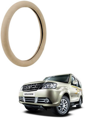 MATIES Steering Cover For Tata Sumo Grande(Beige, Leatherite)
