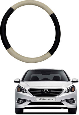 EIAC Steering Cover For Chevrolet Spark(Black, Beige, Leatherite)