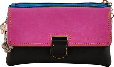 68% OFF on Butterflies Casual Multicolor Clutch