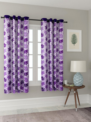 65% OFF on Cortina 150 cm (5 ft) Polyester Window Curtain Single Curtain(Floral, Purple) 65% OFF on Cortina 150 cm (5 ft) Polyester Window Curtain Single Curtain(Floral, Purple)