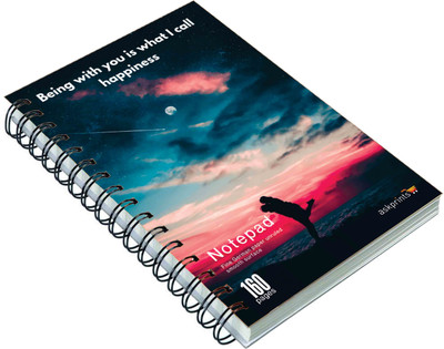 Askprints Premium Quality A5 Diary Unruled 160 Pages(Multicolor)