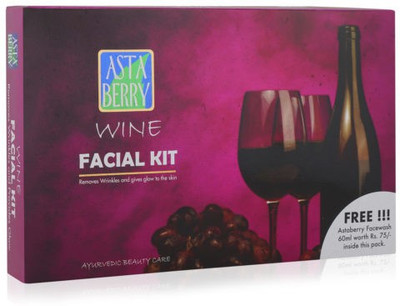 ASTABERRY Facial Wine Kit Mini for All Skin Types(16 g)