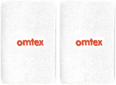 omtex SweatBand5WhitePackof2 Fitness Band(White, Pack of 2)