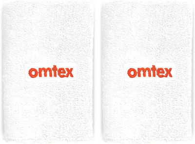 omtex SweatBand5WhitePackof2 Fitness Band(White, Pack of 2)