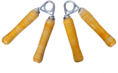 Gawin Wooden Power Hand Grip/Fitness Grip(Multicolor)
