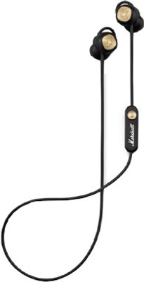 Marshall Minor II BT Bluetooth Headset  (Black, Wireless in the ear)